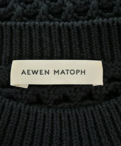 AEWEN MATOPH（イウエンマトフ）ニット・セーター 黒 サイズ:F レディース/2200607159097
