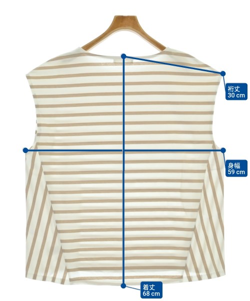 AEWEN MATOPH（イウエンマトフ）タンクトップ 白 サイズ:F レディース/2200669553222