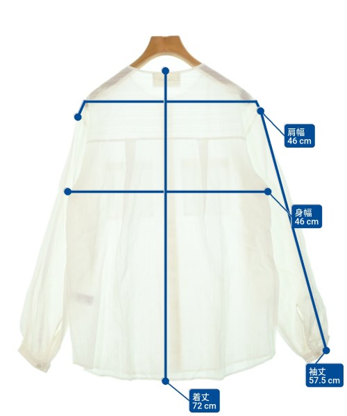 AEWEN MATOPH（イウエンマトフ）ブラウス 白 サイズ:F レディース/2200669553239