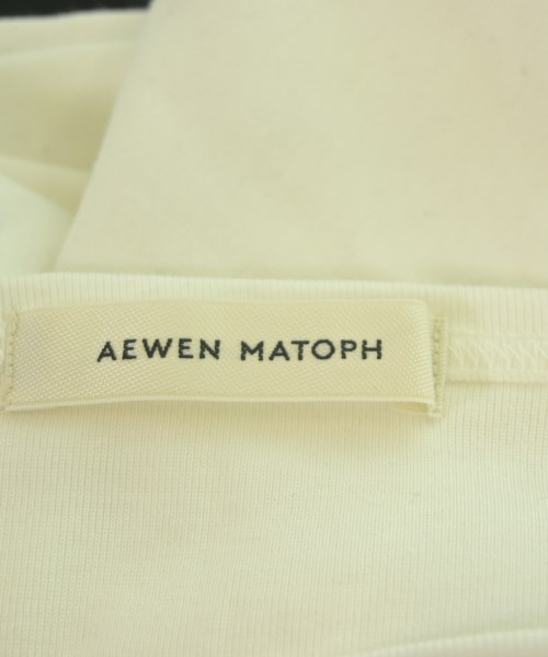 AEWEN MATOPH（イウエンマトフ）Tシャツ・カットソー 白 サイズ:-(S位) レディース/2200673974044
