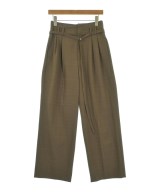 AEWEN MATOPH（イウエンマトフ）スラックス 茶 サイズ:38(M位) レディース/2200675066020