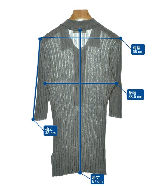 AEWEN MATOPH（イウエンマトフ）ニット・セーター グレー サイズ:-(S位) レディース/2200671931032