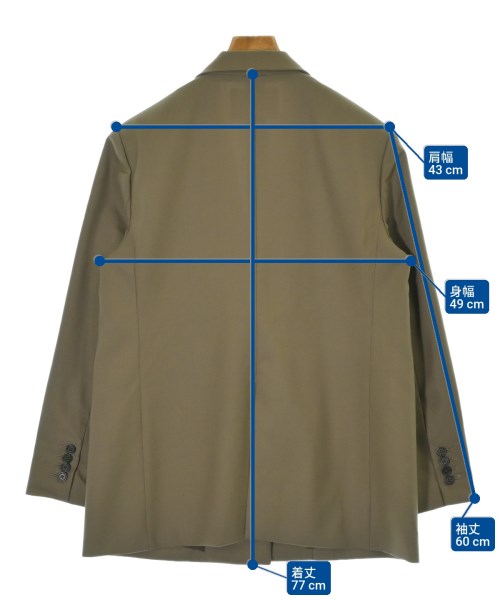 AEWEN MATOPH（イウエンマトフ）カジュアルジャケット 茶 サイズ:36(S位) レディース/2200675064019