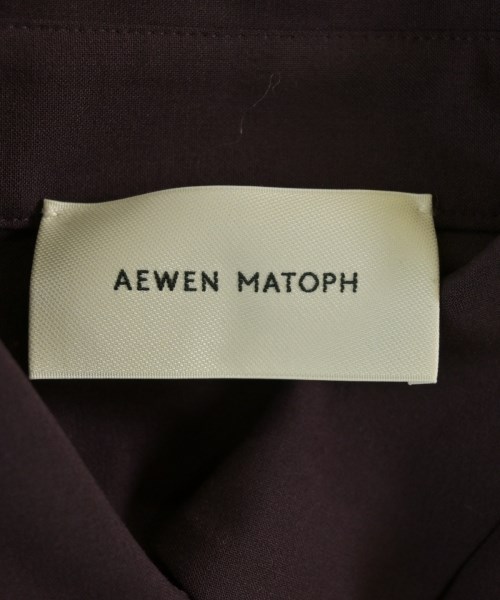AEWEN MATOPH（イウエンマトフ）カジュアルシャツ 紫 サイズ:F レディース/2200675064095