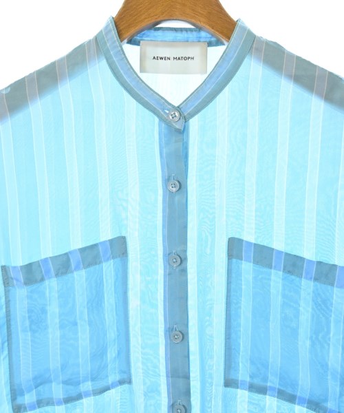 AEWEN MATOPH（イウエンマトフ）カジュアルシャツ 青 サイズ:36(S位) レディース/2200677454016
