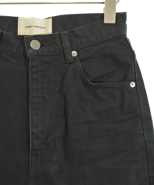 AEWEN MATOPH（イウエンマトフ）デニムパンツ 黒 サイズ:36(S位) レディース/2200673800060