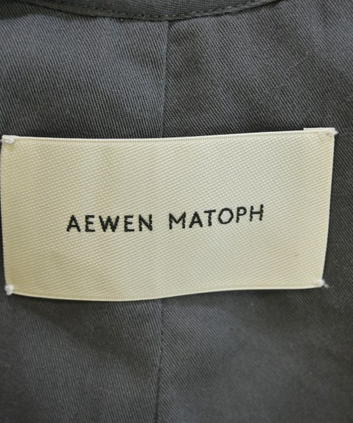 AEWEN MATOPH（イウエンマトフ）オールインワン/サロペット グレー サイズ:36(S位) レディース/2200679843030