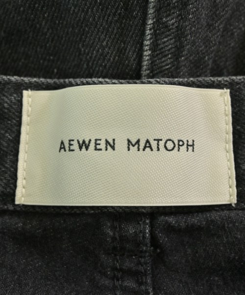 AEWEN MATOPH（イウエンマトフ）デニムパンツ 黒 サイズ:36(S位) レディース/2200688957025