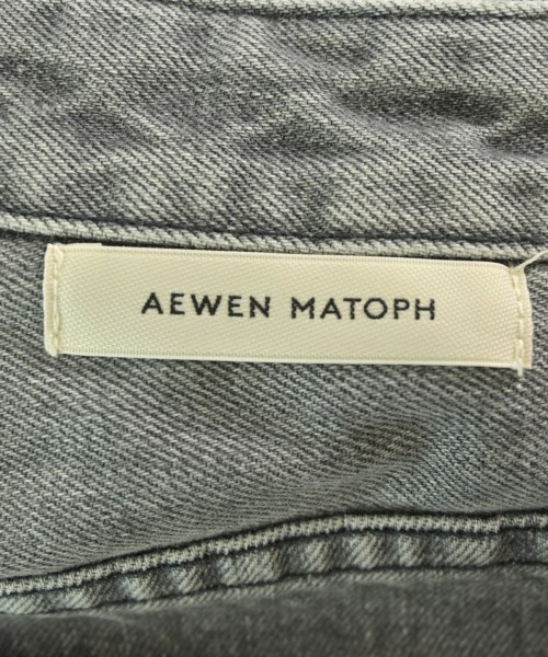 AEWEN MATOPH（イウエンマトフ）デニムパンツ グレー サイズ:36(S位) レディース/2200688957049