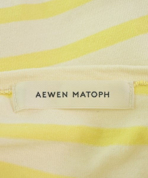 AEWEN MATOPH（イウエンマトフ）Tシャツ・カットソー 黄 サイズ:F レディース/2200687999026