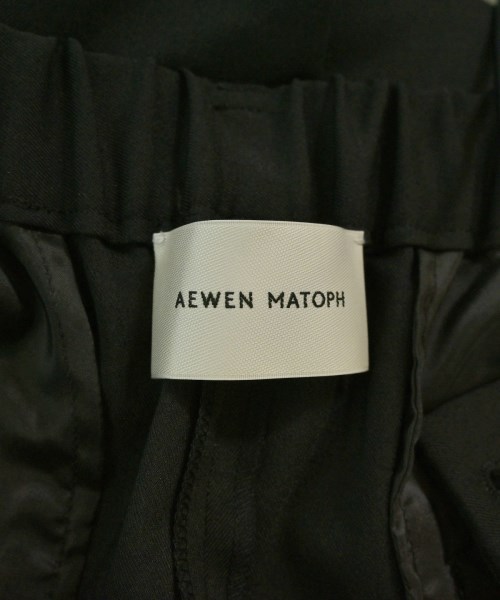 AEWEN MATOPH（イウエンマトフ）スラックス 黒 サイズ:36(S位) レディース/2200696106064