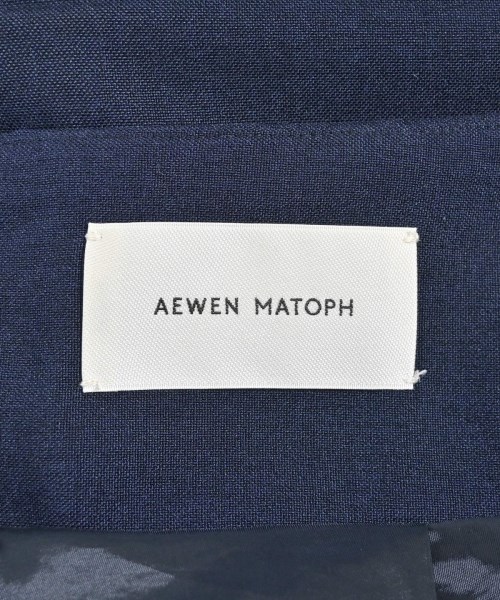 AEWEN MATOPH（イウエンマトフ）スラックス 紺 サイズ:34(XS位) レディース/2200654761076