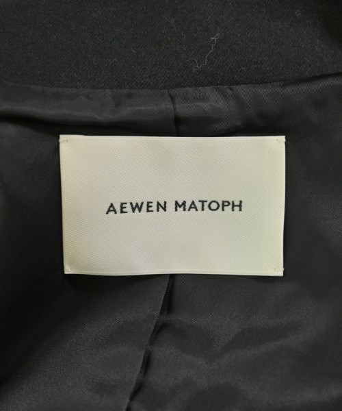 AEWEN MATOPH（イウエンマトフ）ジャケット 黒 サイズ:36(S位) レディース/2200655975014