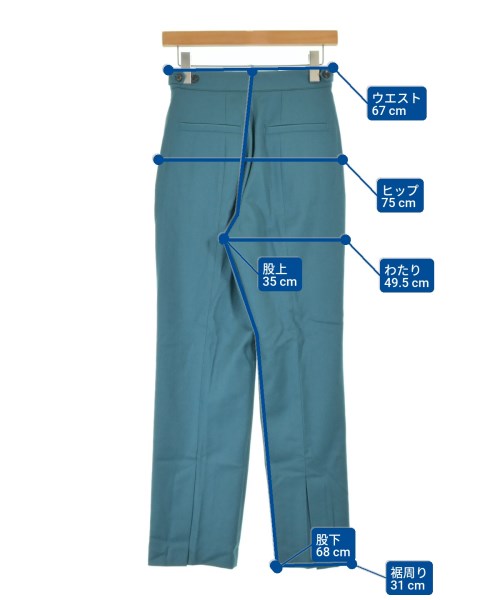 AEWEN MATOPH（イウエンマトフ）スラックス 緑 サイズ:36(S位) レディース/2200653714103