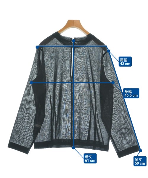 AEWEN MATOPH（イウエンマトフ）ブラウス 黒 サイズ:F レディース/2200654956137