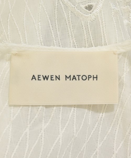 AEWEN MATOPH（イウエンマトフ）ノースリーブ 白 サイズ:F レディース/2200656173068