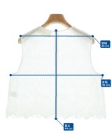 AEWEN MATOPH（イウエンマトフ）ノースリーブ 白 サイズ:F レディース/2200656173068