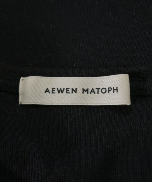 AEWEN MATOPH（イウエンマトフ）Tシャツ・カットソー 黒 サイズ:-(S位) レディース/2200660486031