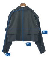 AEWEN MATOPH（イウエンマトフ）トレンチコート 黒 サイズ:36(S位) レディース/2200657675356