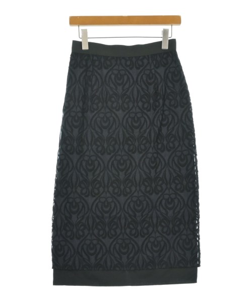 AEWEN MATOPH(イウエンマトフ)ロング・マキシ丈スカート 黒 サイズ:36(S位)/2200657675653