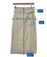 AEWEN MATOPH（イウエンマトフ）ロング・マキシ丈スカート ベージュ サイズ:36(S位) レディース/2200657675745