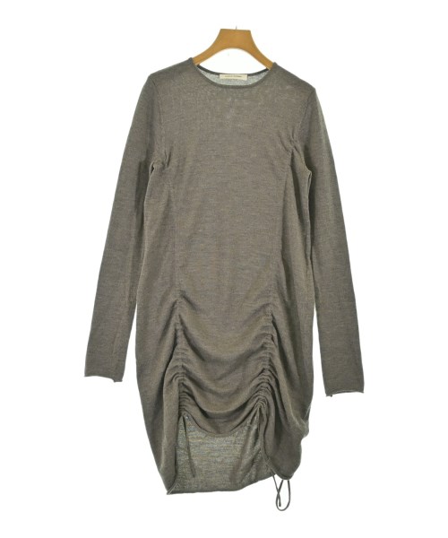 AEWEN MATOPH(イウエンマトフ)ワンピース 茶 サイズ:-(M位)/2200658840098