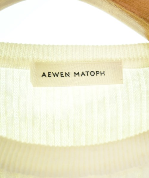 AEWEN MATOPH（イウエンマトフ）ニット・セーター 白 サイズ:-(XS位) レディース/2200710220035