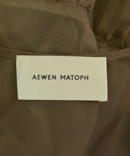 AEWEN MATOPH（イウエンマトフ）ブラウス 茶 サイズ:F レディース/2200715719015