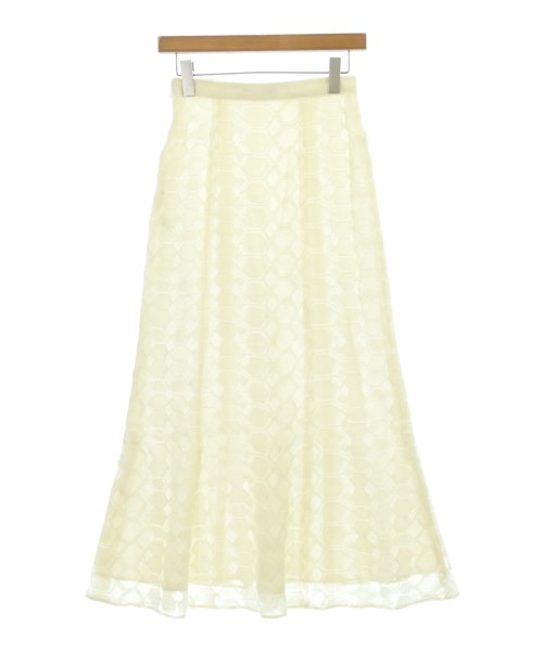 AEWEN MATOPH（イウエンマトフ）ロング・マキシ丈スカート 白 サイズ:36(S位) レディース/2200647289013