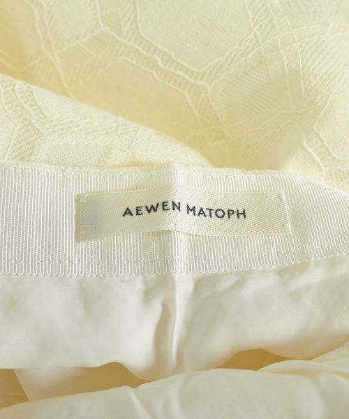 AEWEN MATOPH（イウエンマトフ）ロング・マキシ丈スカート 白 サイズ:36(S位) レディース/2200647289013