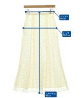 AEWEN MATOPH（イウエンマトフ）ロング・マキシ丈スカート 白 サイズ:36(S位) レディース/2200647289013