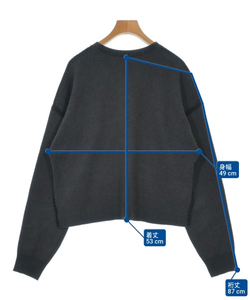 AEWEN MATOPH（イウエンマトフ）ニット・セーター グレー サイズ:-(M位) レディース/2200648548027