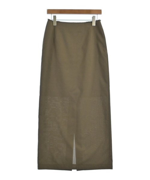 AEWEN MATOPH(イウエンマトフ)ロング・マキシ丈スカート カーキ サイズ:38(M位)/2200648548034