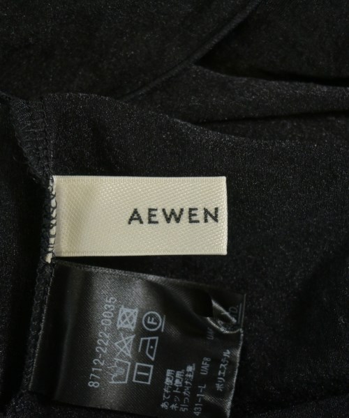 AEWEN MATOPH（イウエンマトフ）Tシャツ・カットソー 黒 サイズ:F レディース/2200654156117