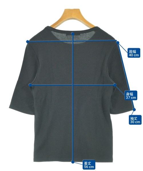 AEWEN MATOPH（イウエンマトフ）Tシャツ・カットソー 黒 サイズ:S レディース/2200686397106