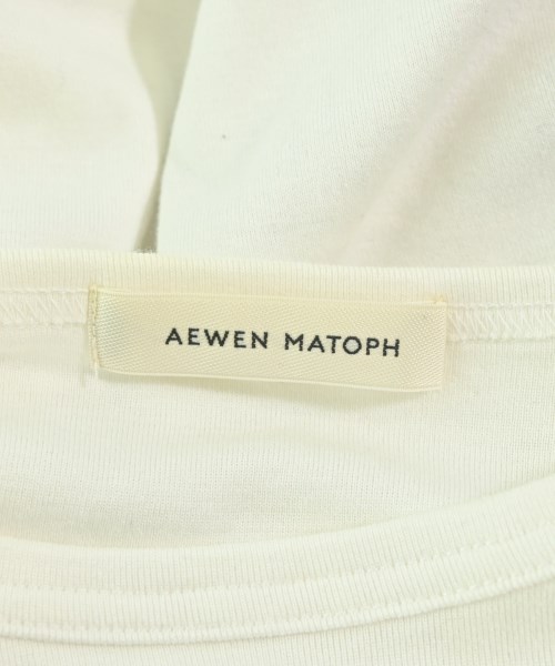 AEWEN MATOPH（イウエンマトフ）Tシャツ・カットソー 白 サイズ:-(S位) レディース/2200686397113