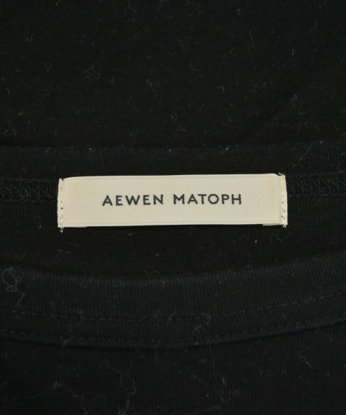 AEWEN MATOPH（イウエンマトフ）Tシャツ・カットソー 黒 サイズ:F レディース/2200704749054