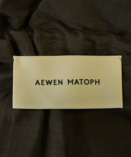 AEWEN MATOPH（イウエンマトフ）カジュアルシャツ 茶 サイズ:F レディース/2200705306010