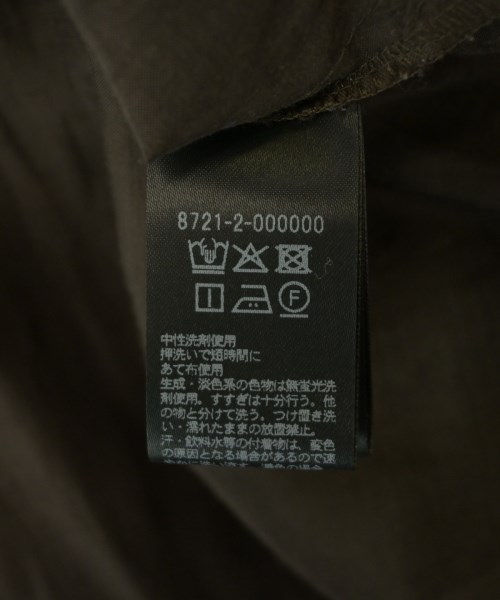 AEWEN MATOPH（イウエンマトフ）カジュアルシャツ 茶 サイズ:F レディース/2200705306010
