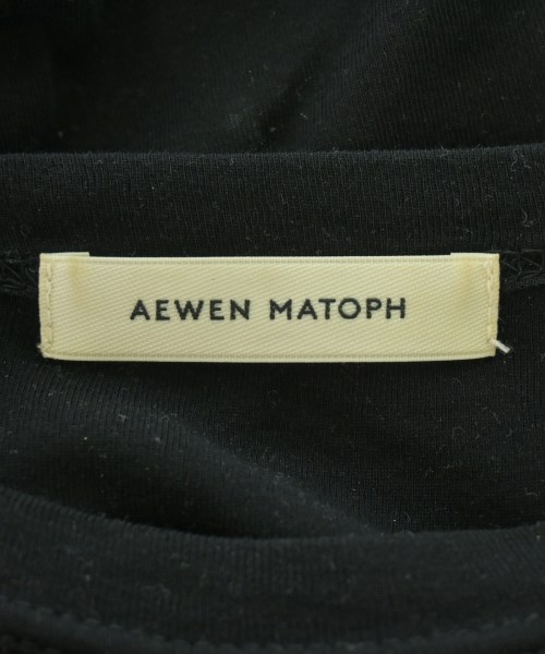 AEWEN MATOPH（イウエンマトフ）Tシャツ・カットソー 黒 サイズ:-(S位) レディース/2200705306034