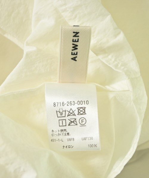 AEWEN MATOPH（イウエンマトフ）ブラウス 白 サイズ:-(XL位) レディース/2200705829021