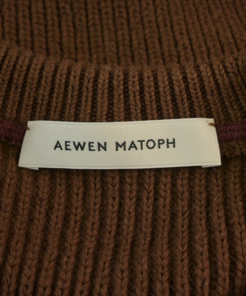 AEWEN MATOPH（イウエンマトフ）ニット・セーター 茶 サイズ:F レディース/2200664545093