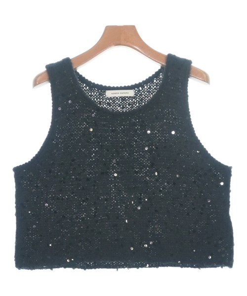 AEWEN MATOPH(イウエンマトフ)ベスト/ノースリーブ 黒 サイズ:F/2200662542032
