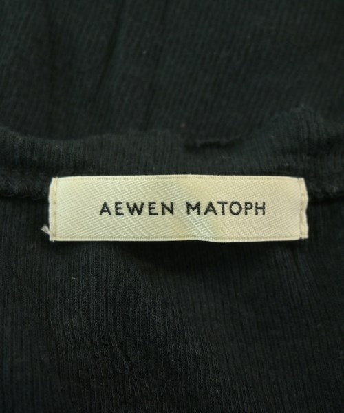 AEWEN MATOPH（イウエンマトフ）Tシャツ・カットソー 黒 サイズ:-(M位) レディース/2200723969099