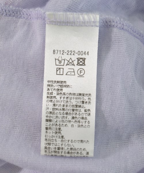 AEWEN MATOPH（イウエンマトフ）Tシャツ・カットソー 紫 サイズ:-(M位) レディース/2200730579021