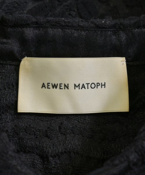 AEWEN MATOPH（イウエンマトフ）ブラウス 黒 サイズ:F レディース/2200732844097