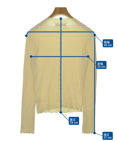 AEWEN MATOPH（イウエンマトフ）Tシャツ・カットソー ベージュ サイズ:-(XS位) レディース/2200715885109