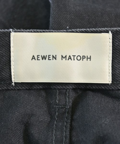 AEWEN MATOPH（イウエンマトフ）デニムパンツ 黒 サイズ:36(S位) レディース/2200719811043