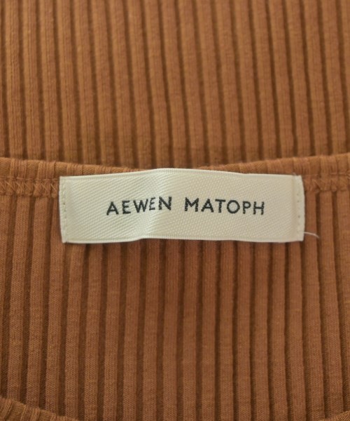 AEWEN MATOPH（イウエンマトフ）タンクトップ 茶 サイズ:-(XS位) レディース/2200720584172
