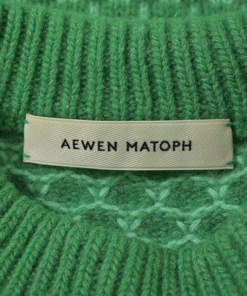 AEWEN MATOPH（イウエンマトフ）ニット・セーター 緑 サイズ:F レディース/2200717590032